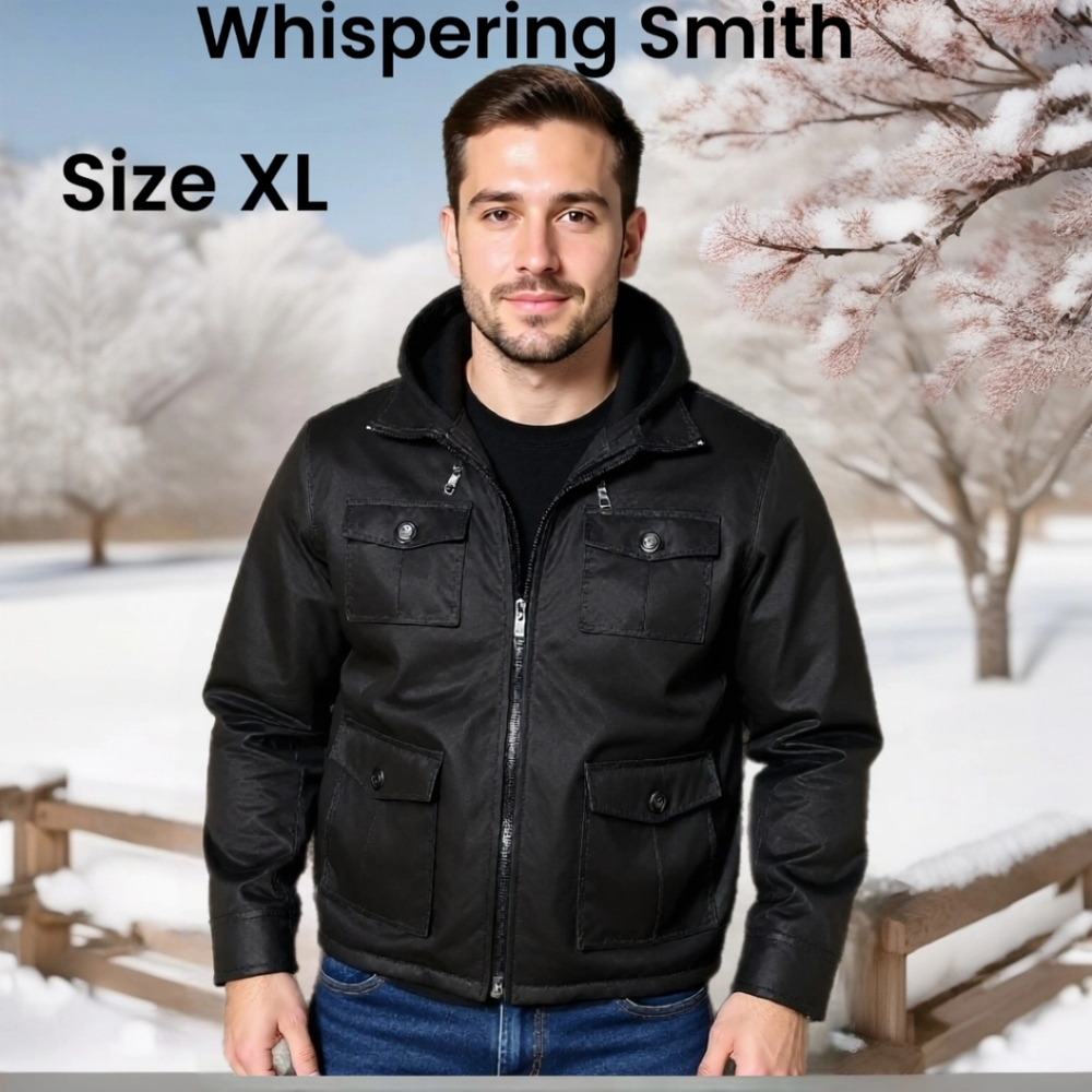 Whispering Smith Winter Hooded Jacket XL Mens